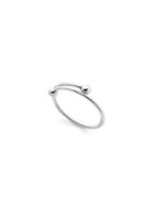 Romwe Silver Plated Smooth Design Wrap Ring