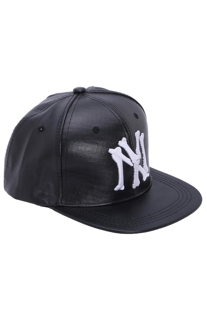 Romwe Ny Cool Black Cap