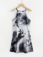 Romwe Water Color Cami Dress