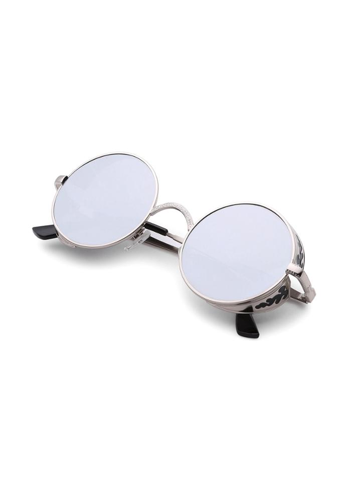 Romwe Round Lens Retro Sunglasses