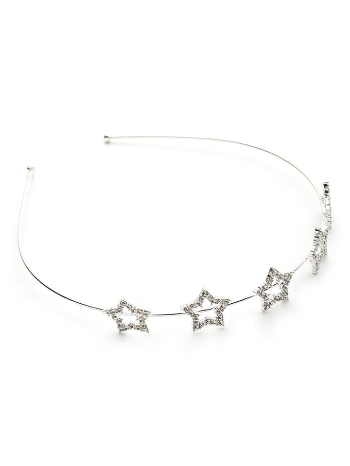Romwe Rhinestone Star Design Delicate Headband
