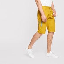Romwe Guys Side Pocket Cargo Denim Shorts