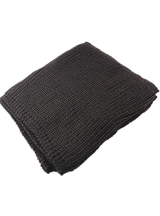 Romwe Solid Casual Scarf-coffee