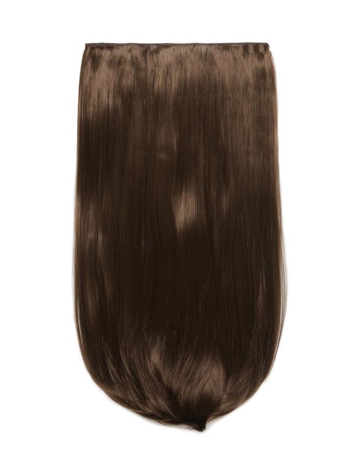 Romwe Chestnut Clip In Straight Long Hair Extension