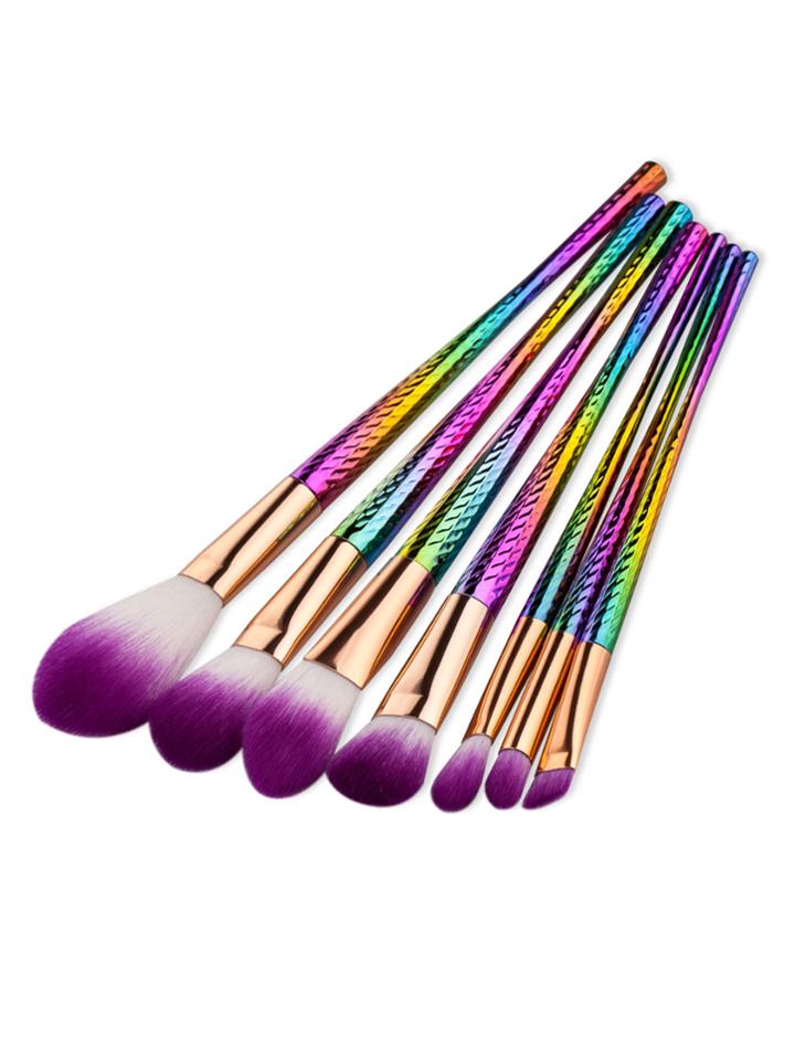 Romwe Multicolor Delicate Makeup Brush Set