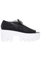 Romwe Color Block Platform Shoes