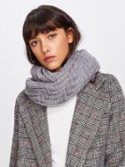 Romwe Textured Knit Infinity Scarf
