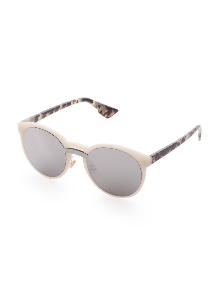 Romwe Marble Pattern Grey Lens Sunglasses