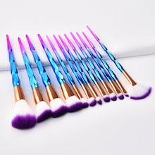 Romwe Ombre Makeup Brush 12pcs