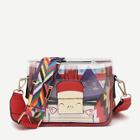 Romwe Pvc Bag With Guitar Strap