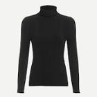 Romwe High Neck Slim Fitted Sweater