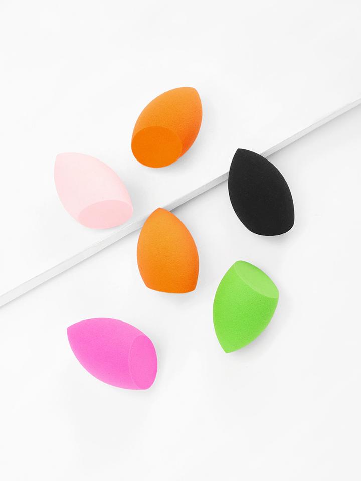 Romwe Colorful Makeup Puff 6pcs