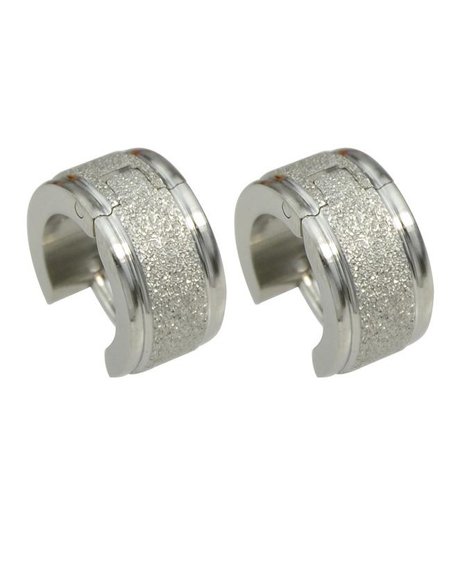 Romwe Silver Plated Small Clip On Earrings