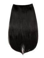 Romwe Straight Hair Weft With Clip