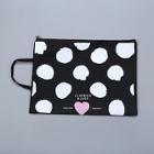 Romwe Ink Dot Print Filing Bag With Handle