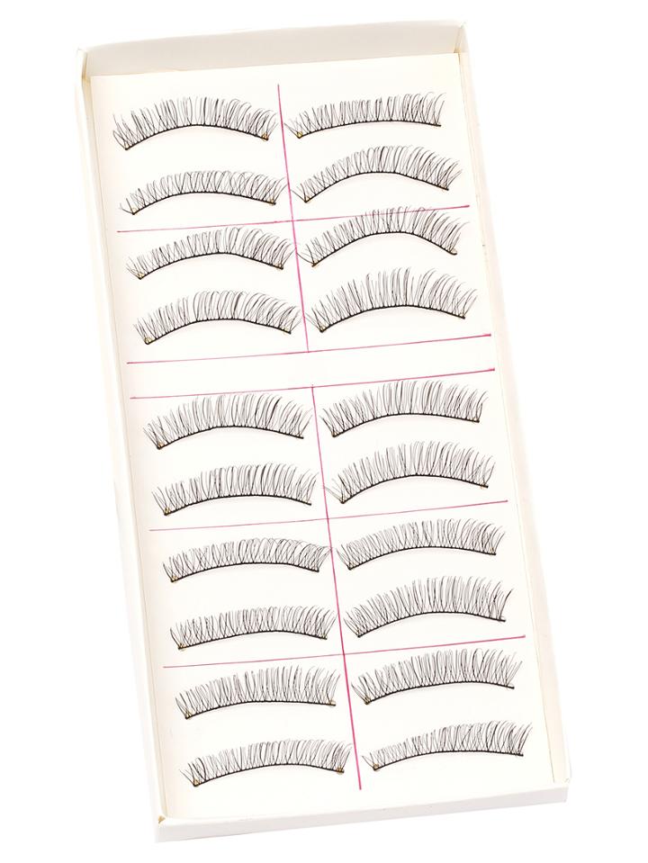 Romwe Natural Fake Eyelashes - 20pcs Per Box