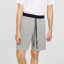 Romwe Guys Drawstring Waist Sleep Shorts