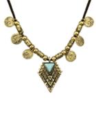 Romwe Atgold Charms Women Necklace
