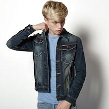 Romwe Men Trucker Denim Jacket
