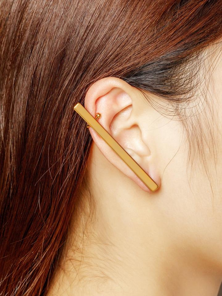 Romwe Bar Design Ear Cuff 1pc