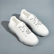 Romwe Scoop Cut Perforated Detail Trainers
