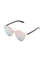 Romwe Ombre Lens Top Bar Sunglasses