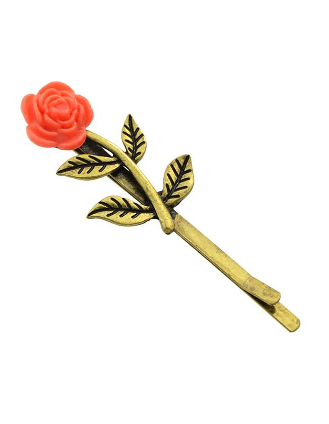 Romwe Leaf Flower Shape Hair Jewelry