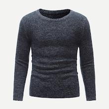 Romwe Guys Space Dye Jumper