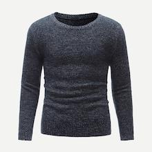 Romwe Guys Space Dye Jumper