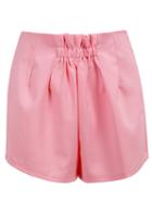 Romwe With Zipper High Waist Shorts