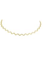 Romwe Gold Color Metal Collar Necklaces