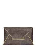 Romwe Glitter Envelope Clutch Bag
