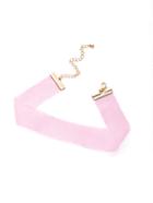 Romwe Simple Mesh Choker