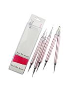 Romwe Star Pattern Nail Brush Set