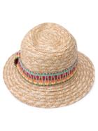 Romwe Tribal Plaited Beach Straw Hat