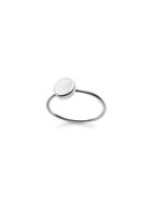 Romwe Silver Plated Smooth Design Ring