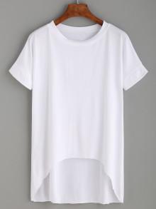 Romwe High Low T-shirt