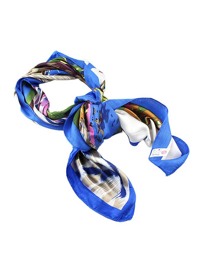 Romwe New Style Blue Thin Women Fashionable Scarf