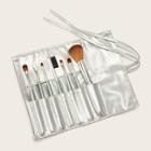 Romwe Makeup Brush With Bag 8pcs