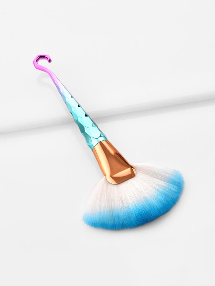 Romwe Fan Shaped Ombre Handle Brush