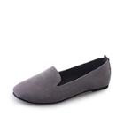 Romwe Suede Loafer Flats