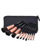Romwe Basic Makeup Brush 10pcs With Bag