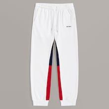 Romwe Guys Drawstring Waist Color-block Sweatpants