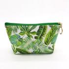 Romwe Tropical Leaf Print Cosmetic Storage Bag