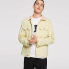 Romwe Guys Flap Pocket Front Button Up Jacket