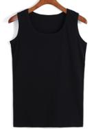 Romwe Round Neck Knit Tank Top