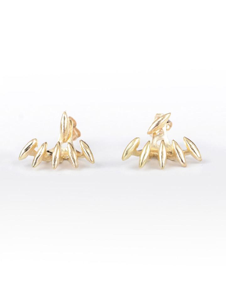 Romwe Metal Ear Jacket 1pair
