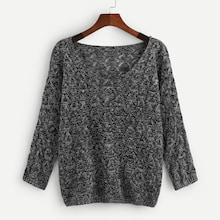 Romwe Space Dye Sweater