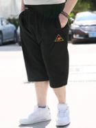Romwe Men Star Print Shorts