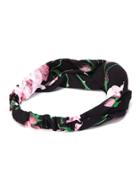 Romwe Flower Print Twist Headband